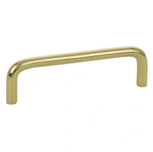 Emtek<br />86133  - Traditional Brass Wire Pull 4"